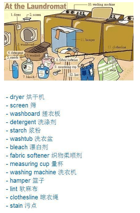 图片记忆 - 自助洗衣店 laundromat